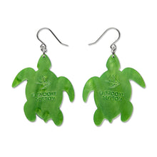 Load image into Gallery viewer, Yaunati (Turtle) Drop Earrings - Erstwilder x Brooke Sutton
