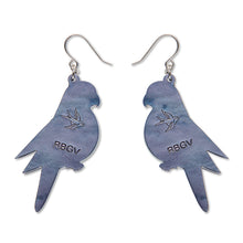 Load image into Gallery viewer, Eastern Rosella Drop Earrings - Erstwilder x Royal Botanic Gardens Victoria