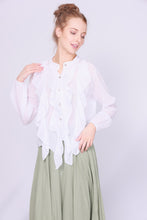 Load image into Gallery viewer, Chocolate Cotton Blouse