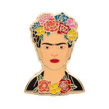 Load image into Gallery viewer, My Own Muse Frida Enamel Pin - Erstwilder x Frida Kahlo