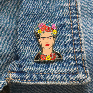 My Own Muse Frida Enamel Pin - Erstwilder x Frida Kahlo