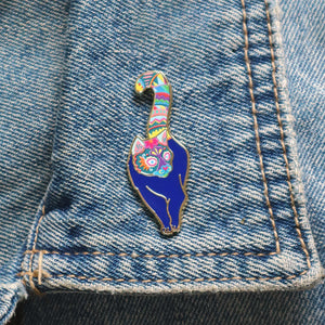 Frida's Cat Enamel Pin - Erstwilder x Frida Kahlo