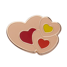 Load image into Gallery viewer, Lolly Heart Cookies Enamel Pin - Erstwilder x Katherine Sabbath