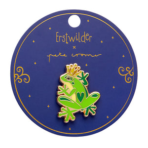 Kiss and Tell Enamel Pin - Erstwilder x Pete Cromer 'Fairy Tales'