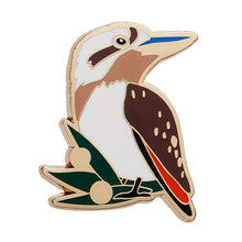 Load image into Gallery viewer, Kirby the Kookaburra Enamel Pin - Erstwilder Australiana