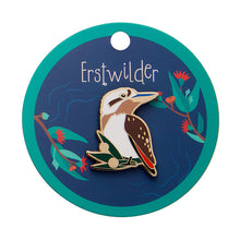 Load image into Gallery viewer, Kirby the Kookaburra Enamel Pin - Erstwilder Australiana