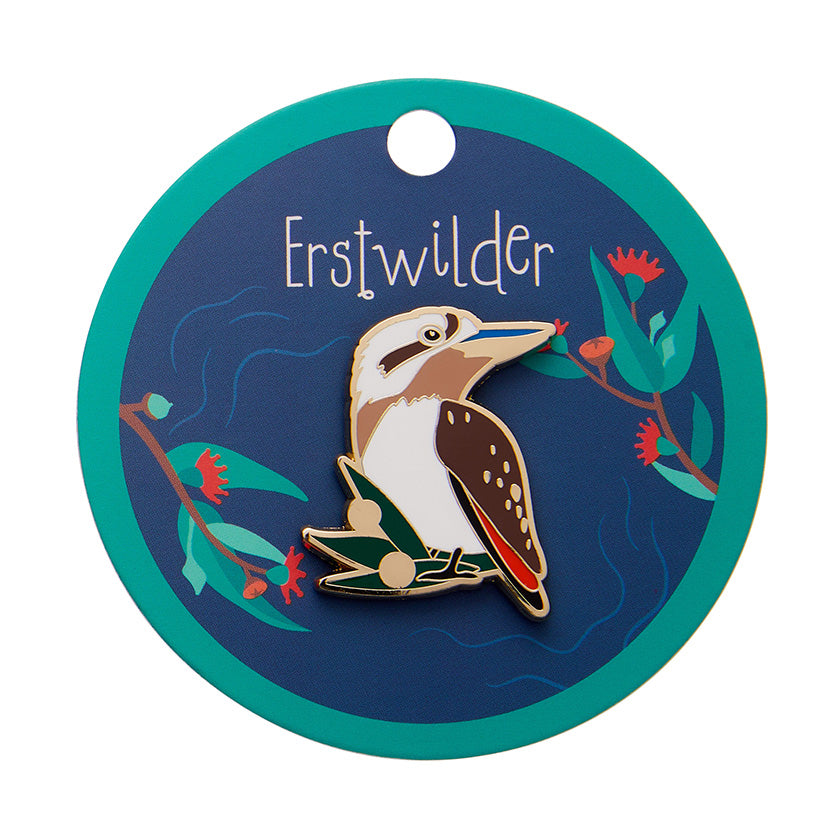 Kirby the Kookaburra Enamel Pin - Erstwilder Australiana