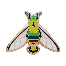 Load image into Gallery viewer, Glimmer the Hawk Moth Enamel Pin - Erstwilder Australiana