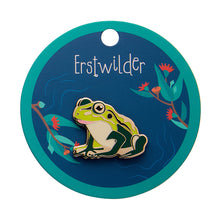 Load image into Gallery viewer, Frodo the Frog Enamel Pin - Erstwilder Australiana