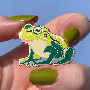 Frodo the Frog Enamel Pin - Erstwilder Australiana