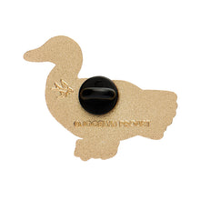 Load image into Gallery viewer, Mighty Mallard Enamel Pin - Erstwilder x Jocelyn Proust