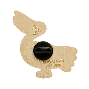Pelican Perfection Enamel Pin - Erstwilder x Jocelyn Proust