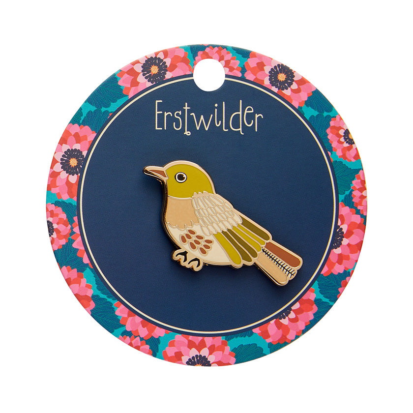 Treasured Tahou Enamel Pin - Erstwilder x Jocelyn Proust