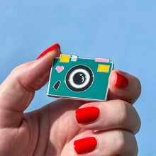 Load image into Gallery viewer, Snap Happy Sally Enamel Pin - Erstwilder Fan Favourites 2025