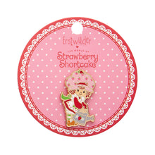 Load image into Gallery viewer, Strawberry Gardening Enamel Pin - Erstwilder x Strawberry Shortcake