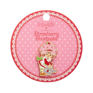 Strawberry Gardening Enamel Pin - Erstwilder x Strawberry Shortcake