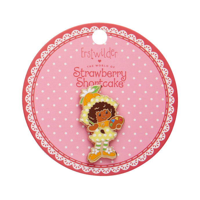 Orange Blossom Enamel Pin - Erstwilder x Strawberry Shortcake