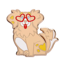 Load image into Gallery viewer, Valentino Pupperino Enamel Pin - Erstwilder Sweet Valentine