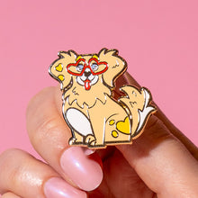 Load image into Gallery viewer, Valentino Pupperino Enamel Pin - Erstwilder Sweet Valentine