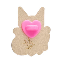 Load image into Gallery viewer, Kalila Kitty Enamel Pin - Erstwilder Sweet Valentine