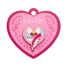 Load image into Gallery viewer, Nestled in Love Enamel Pin - Erstwilder Sweet Valentine