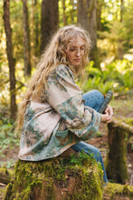 Load image into Gallery viewer, &#39;Earth &amp; Sky&#39; Fleece Cottage Cardigan Jacket - Market of Stars