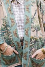 Load image into Gallery viewer, &#39;Earth &amp; Sky&#39; Fleece Cottage Cardigan Jacket - Market of Stars