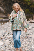 Load image into Gallery viewer, &#39;Earth &amp; Sky&#39; Fleece Cottage Cardigan Jacket - Market of Stars
