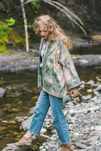 Load image into Gallery viewer, &#39;Earth &amp; Sky&#39; Fleece Cottage Cardigan Jacket - Market of Stars