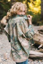 Load image into Gallery viewer, &#39;Earth &amp; Sky&#39; Fleece Cottage Cardigan Jacket - Market of Stars