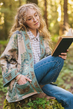 Load image into Gallery viewer, &#39;Earth &amp; Sky&#39; Fleece Cottage Cardigan Jacket - Market of Stars