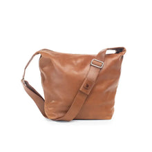 Load image into Gallery viewer, Vintage Tan Ella Medium Leather Bag