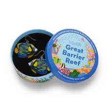 Load image into Gallery viewer, Emperor Angelfish Drop Earrings - Erstwilder Great Barrier Reef