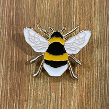 Load image into Gallery viewer, Enamel Bee Pin