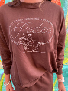 Chocolate Rodeo Track Suit Skirt Set - By Frankie
