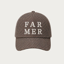 Load image into Gallery viewer, FM Houndstooth Cap - Farmer By Whitney