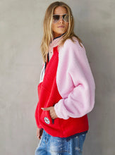 Load image into Gallery viewer, Pink/Red Freestyle Polar Fleece Sweat - Hammill and Co
