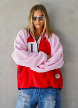 Load image into Gallery viewer, Pink/Red Freestyle Polar Fleece Sweat - Hammill and Co