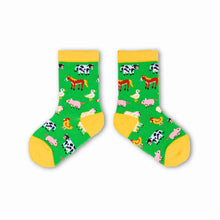 Load image into Gallery viewer, Farm Animals Socks - Kids 2-4yrs