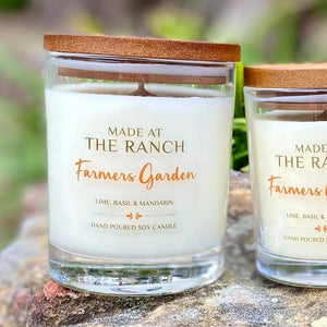 'Farmer's Garden' Large Candle - Made At The Ranch