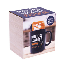 Load image into Gallery viewer, &#39;Dad Joke Loading&#39; Mug &amp; Sock Set