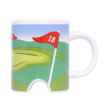 Load image into Gallery viewer, Golf Mug with Mini Golf Club &amp; Ball