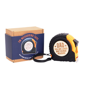 'Dad, You Are Loved Beyond Measure' Measuring Tape