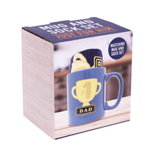Load image into Gallery viewer, &#39;#1 Dad&#39; Mug &amp; Sock Set