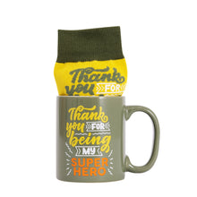 Load image into Gallery viewer, &#39;Super Hero&#39; Mug &amp; Sock Set