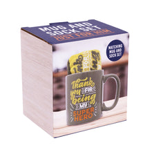 Load image into Gallery viewer, &#39;Super Hero&#39; Mug &amp; Sock Set