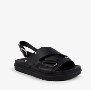 Faye Black Sandal - EMU Australia