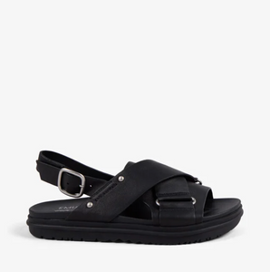 Faye Black Sandal - EMU Australia