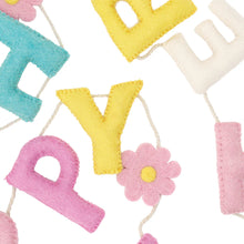 Load image into Gallery viewer, Happy Easter Felt Bunting