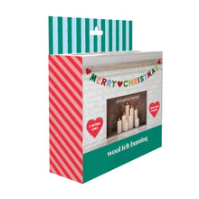 Load image into Gallery viewer, Merry Christmas Felt Bunting